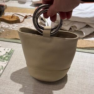 Simon Miller Cream Small Bonsai Bucket Bag
